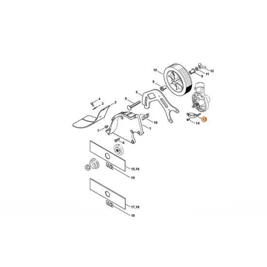 STIHL  Osłona 4180 713 4502